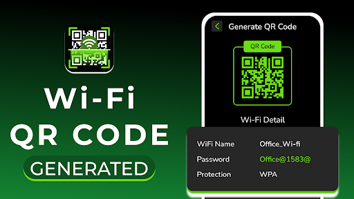 WIFI QR Scan Connect to WIFI Screen 2