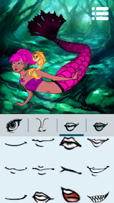 Screenshot 3 Creador de avatares: Sirenas android