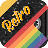90s Retro Camera - Light Leak Filter Retro icon