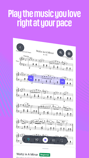 Screenshot of MuseScore: sheet music