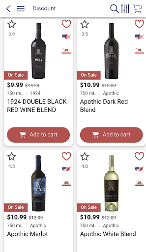 Android application South Amboy Liquors screenshort