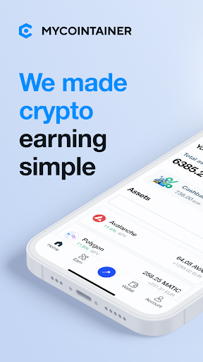 Android application MyCointainer: Earn Crypto screenshort