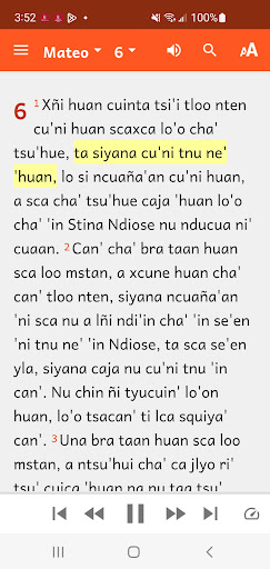 Chatino Lachao Yolotepec Bible Screen 2