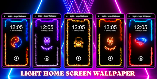 Light Background : Lock Screen Screen 2