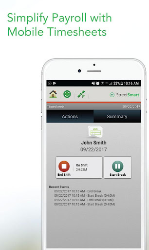 StreetSmart Advantage Screen 2