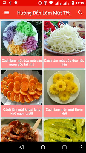Hướng dẫn làm các loại mứt kẹo Screen 3