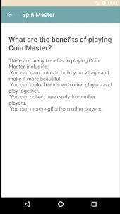 Spin Master-Coin Master Guide