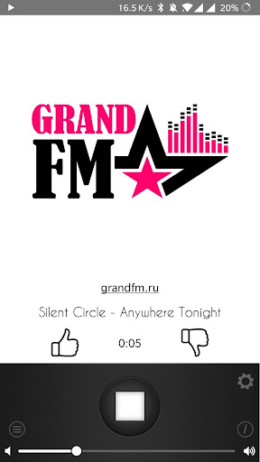 Android application Радио Grand FM screenshort
