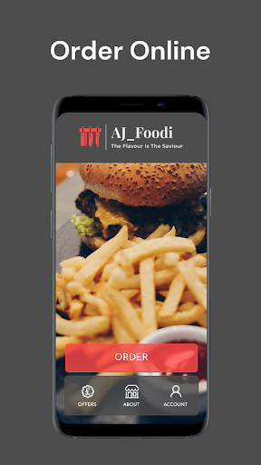 Android application AJ Foodi screenshort
