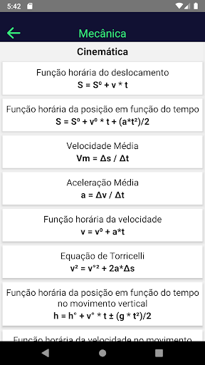 Fisicando - Fórmulas de Física Screen 2