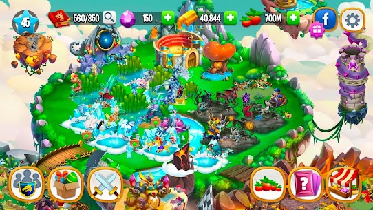 Dragon City Mod Apk (Unlimited money, gems) 8