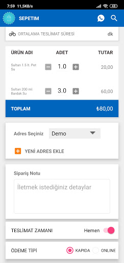 Sultansu Eskişehir Su Siparişi Screen 3
