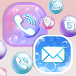 Colorful Bubble App Icon Pack Apk