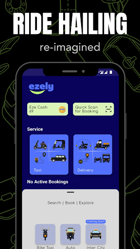 Ezely: ride-hailing reimagined Screen 2
