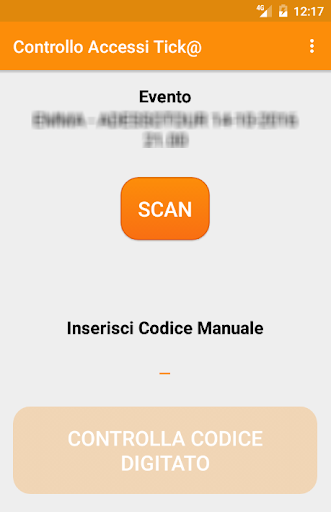 Controllo Accessi Tick@ Screen 3