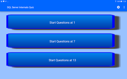 SQL Server Internals Quiz Demo
