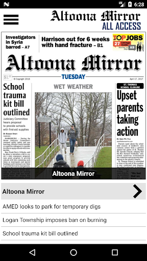 Android application Altoona Mirror All Access screenshort