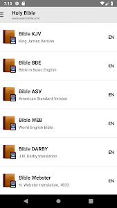 Bible: KJV, BBE, ASV, WEB, LSG Unknown