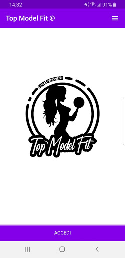 Android application Top Model Fit® screenshort