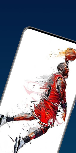 Android application basketball wallpaper 4k screenshort