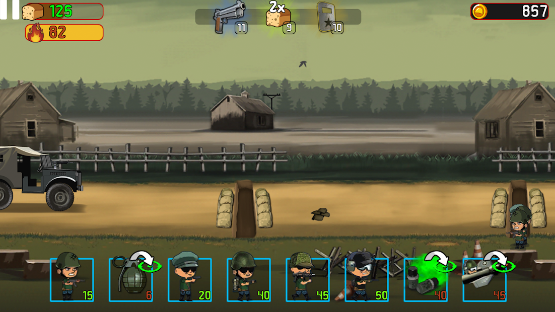 Screenshot 10 War Troops: Juego de estrategia militar android
