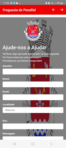 Android application Freguesia de Penafiel 2023 screenshort