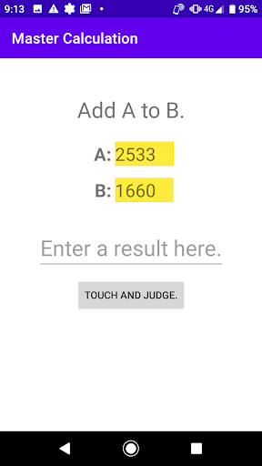 MasterCalculation Screen 3
