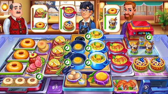 Crazy Cooking Diner Chefs Game