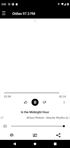 Android application Oldies 97.3 WSWO-LP screenshort