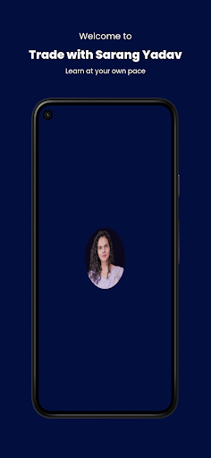 Android application Trade with Sarang Yadav screenshort