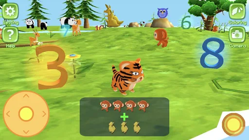Animal World - Coloring & AR