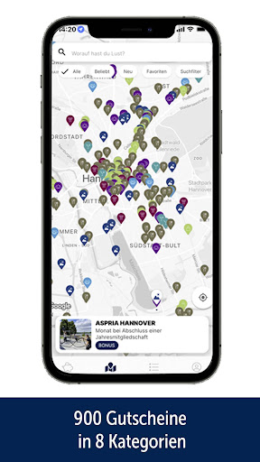 Android application reibach+ screenshort