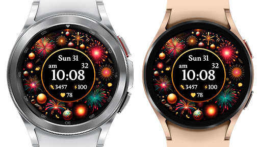 AZ281 Happy NewYear Watch Screen 3