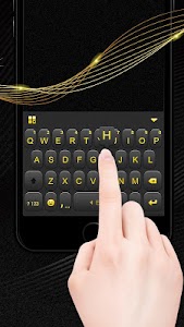 Luxury Golden Black Keyboard T Unknown