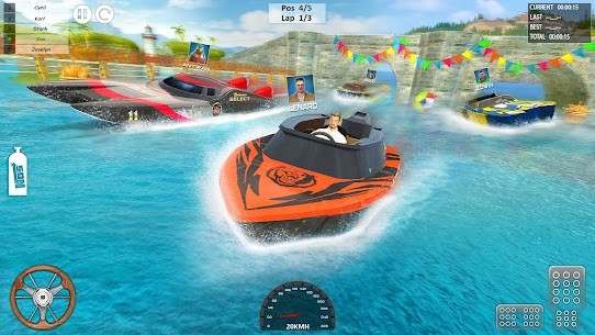 أقصى قارب سباق 2019: سرعة مزلجة مائية حيلة ألعاب 1