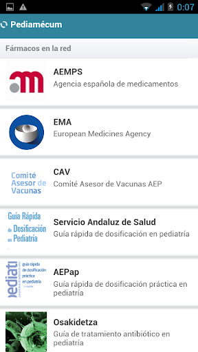 Pediamécum screenshot 5