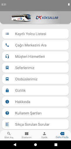 Köksallar Turizm Screen 3
