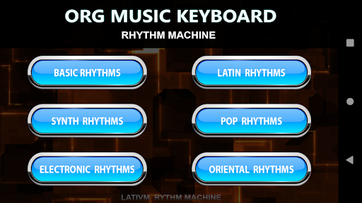 Screenshot of ORG music keyboard PRO
