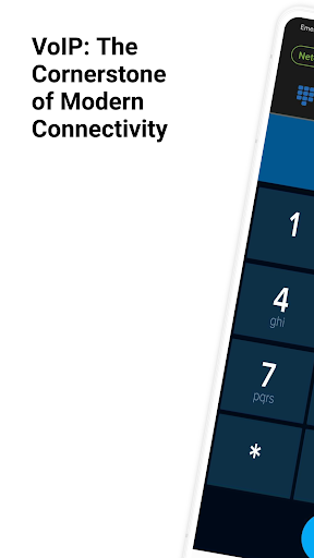Android application netelip softphone screenshort