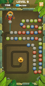 Screenshot 7 Marble Zumble Shooter - Jungle android