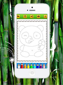 Pixeame Panda Coloring Book  1.0 APK + Mod (Unlimited money) إلى عن على ذكري المظهر