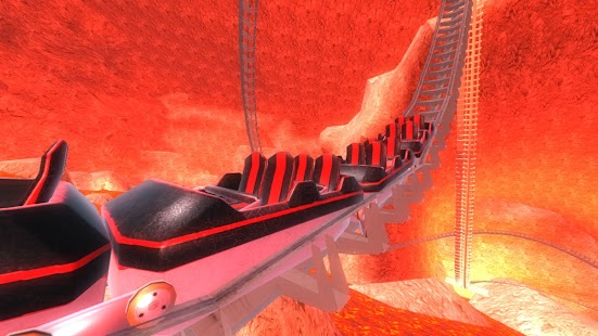 Inferno - Zrzut z ekranu kolejki górskiej VR