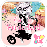 Cute Theme-Cat in Wonderland- icon