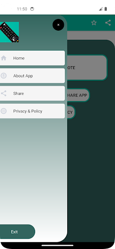 Android application Remote for tokyosat screenshort