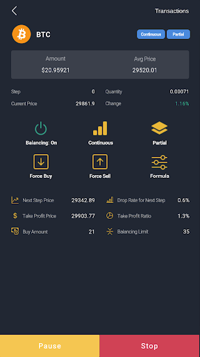 Bearproof - Automated Trading Screen 3