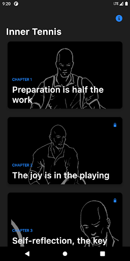Android application Inner Tennis screenshort