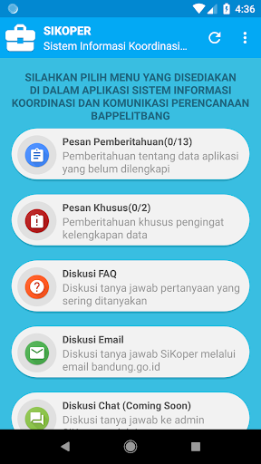 SiKoper Bappelitbang Screen 2