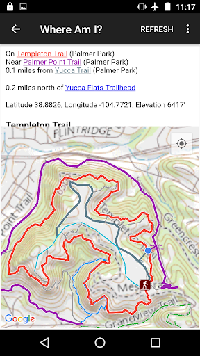 Colorado Springs Trails Screen 3