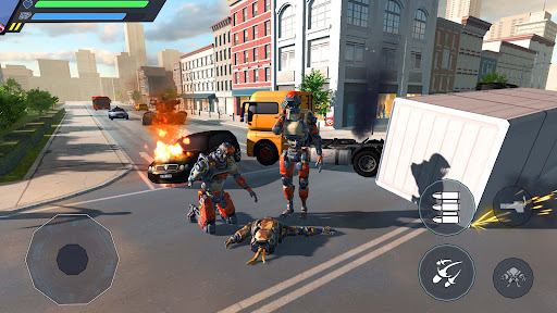 Iron Hero Game:Super City Hero Screen 2