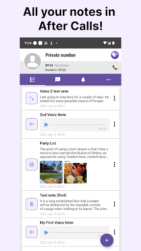 Voice Recorder and Voice Notes